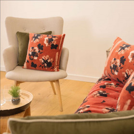 Coussin 45x45cm modèle Aquarelle - Grossiste en décoration
