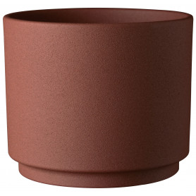 Cache-pot en céramique rouge brique - Grossiste en céramique