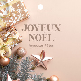 Paquet de 12 cartes carrée - Joliette - Grossiste carterie Noël