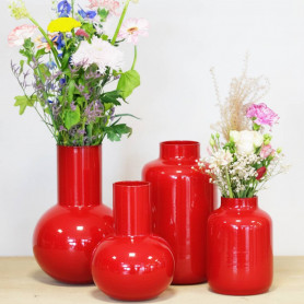 Vase en verre recyclé modèle Théa - Grossiste en vases
