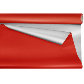 Rouleau polypro mat rouge emballage fournisseur noël