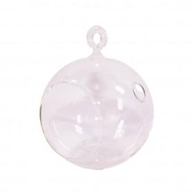 Vase boule en verre - Grossiste décoration composition tendance fleurs