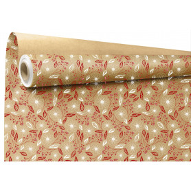 Papier kraft imprimé...