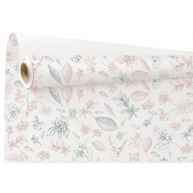 Papier kraft imprimé noël emballage grossiste