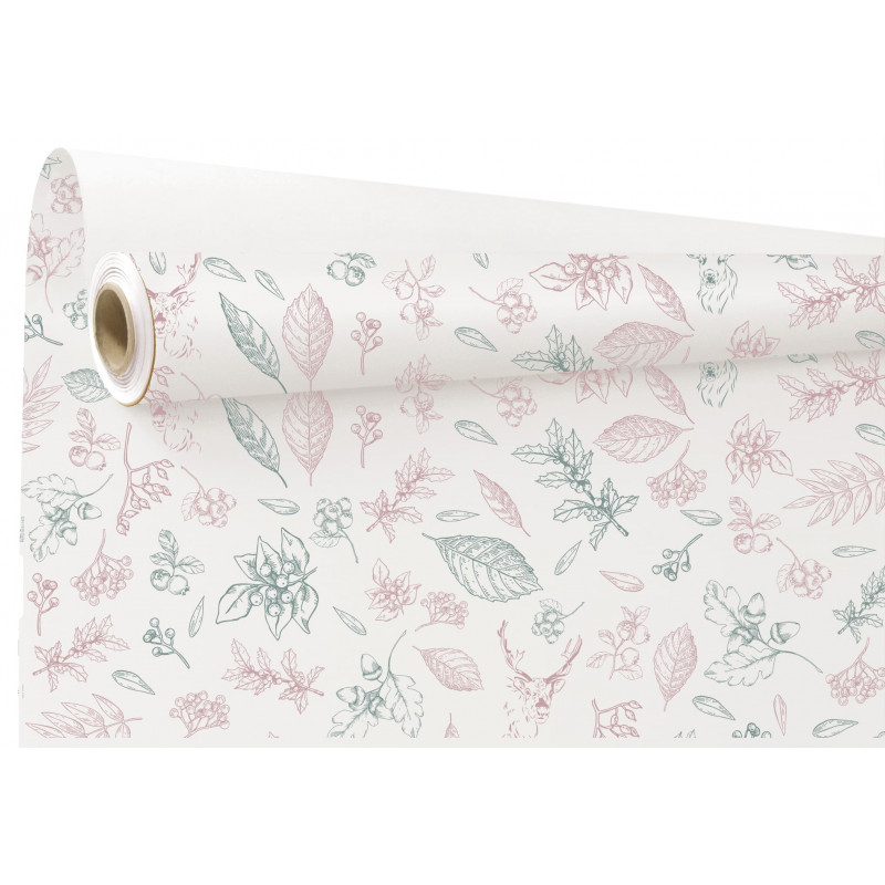 Papier kraft imprimé noël emballage grossiste Papier kraft imprimé noël emballage grossiste