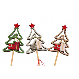 Sachet de 12 pics sapin de Noël - Fournisseur accessoires compositions