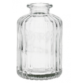 Soliflore transparent H. 10cm - Grossiste verrerie
