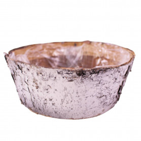 Coupe en bois écorce de bouleau - Grossiste fleuriste