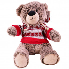 Nounours en pull de Noël - Grossiste en peluches