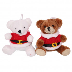 Nounous en tenue de pere Noël - Grossiste en peluches