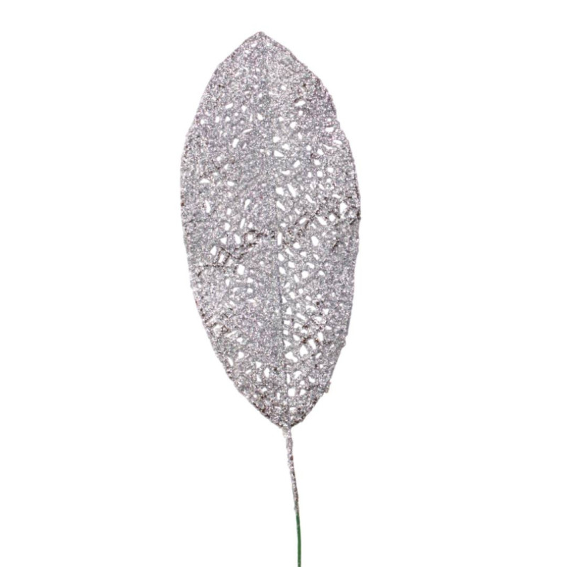 Boite de 48 feuille en paillettes décoration noël grossiste
