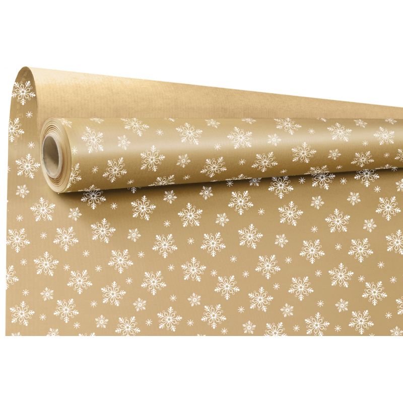 Rouleau de papier cadeau flocon - Grossiste pour les commerçants