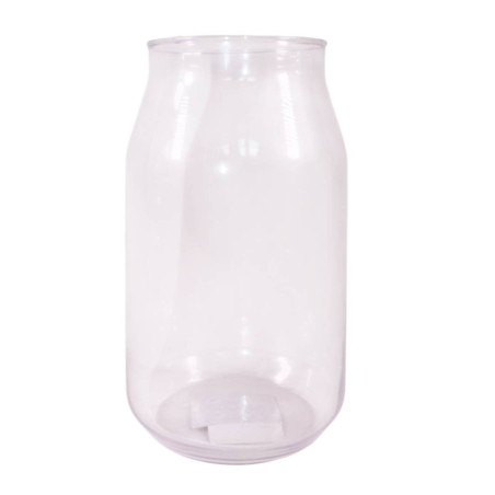 Vase en verre transparent - Milk - grossiste verrerie