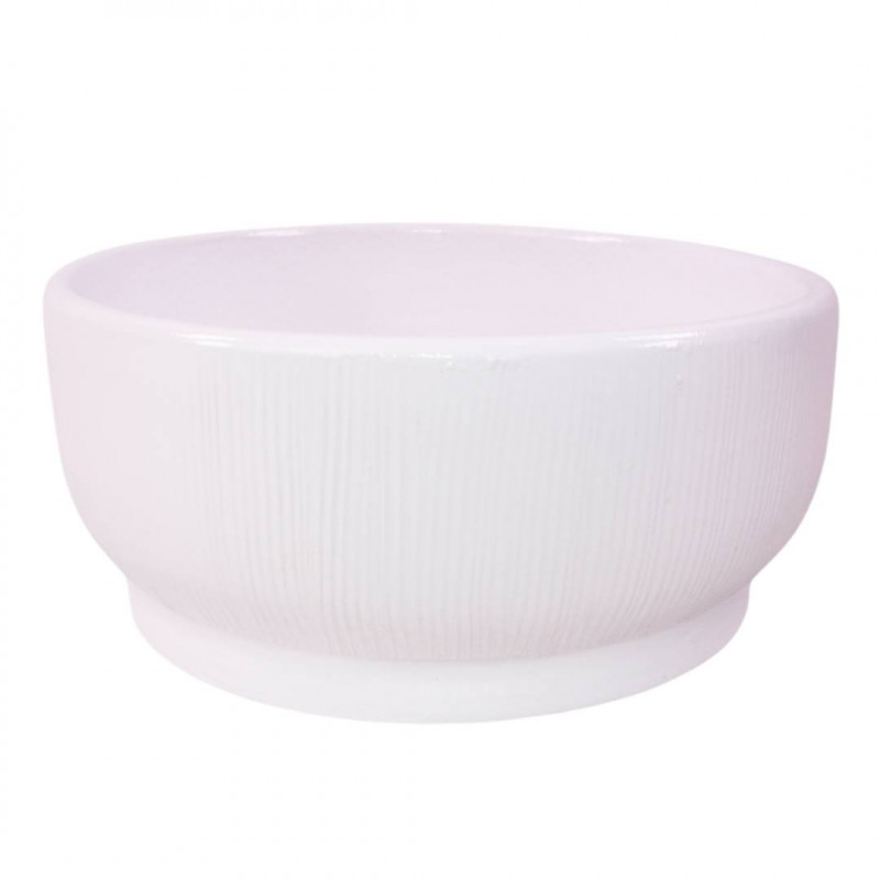 Coupe blanc brillant 2 tailles - Grossiste fleuriste et jardinerie