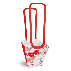 Paquet de 10 sacs aqua médium 3 modèles - Birdy - Grossiste fleuriste