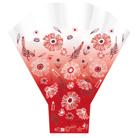 Paquet de 50 housses à bouquet Amalfi - Grossiste pour fleuriste