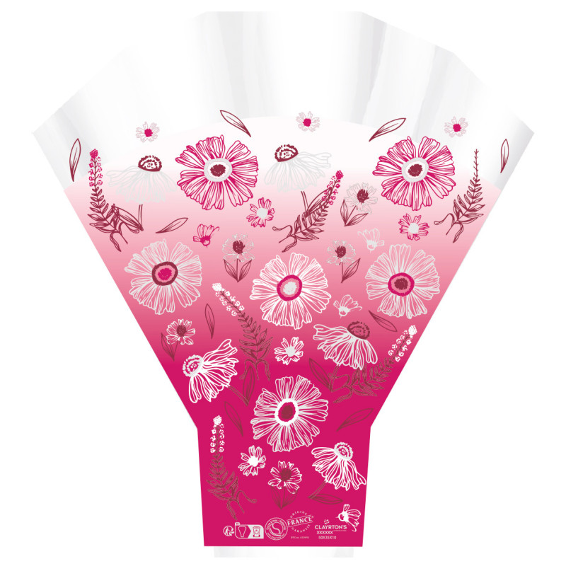 Paquet de 50 housses à bouquet Amalfi - Grossiste pour fleuriste