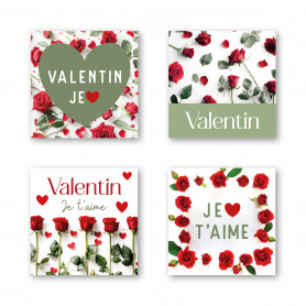 Etiquette adhÃ©sive St Val - grossiste emballage