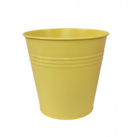 Cache-pot en zinc coloré 3 couleurs - Pep's - grossiste fleuriste