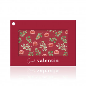 Paquet de 10 cartes + enveloppes "saint valentin" - Gamme Colora - Grossiste