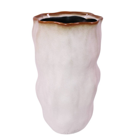 Vase crème 2 tailles - Syléa - Grossiste fleuriste