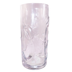Vase avec déco tulipe - Mellia - Fournisseur fleuriste
