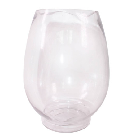 Vase en verre transparent - Fourniture fleuriste