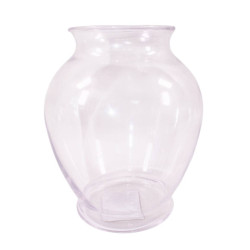 Vase en verre transparent - Glazia - Fourniture fleuriste