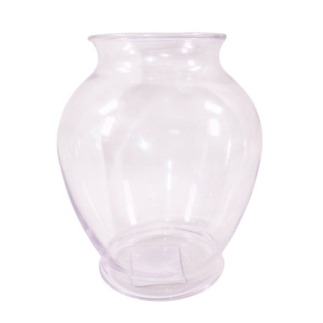 Vase en verre transparent - Glazia - Fourniture fleuriste