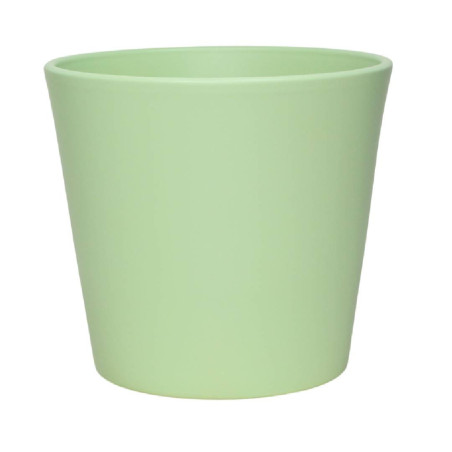 Cache-pot pistache mat - Grossiste fleuriste - Fournisseur pot de fleur
