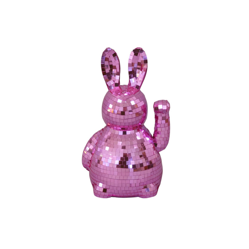 Lapin disco déco - Grossiste déco printemps