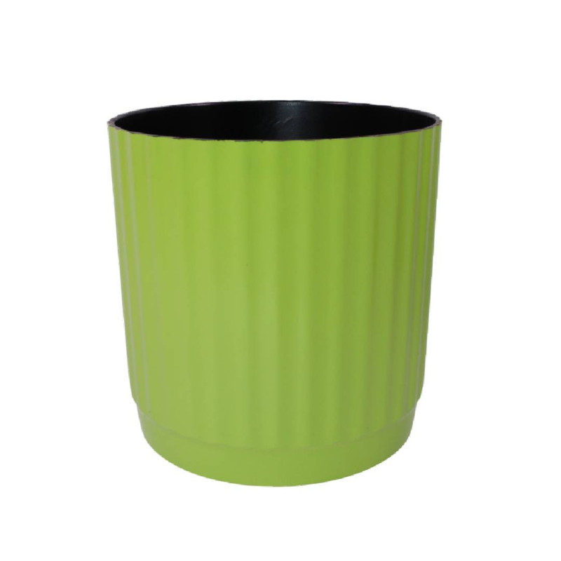 Cache-pot en plastique coloré - Fournisseur fleuriste jardinerie