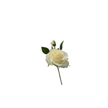 Rose spray 2 fleurs - grossiste en artificiel