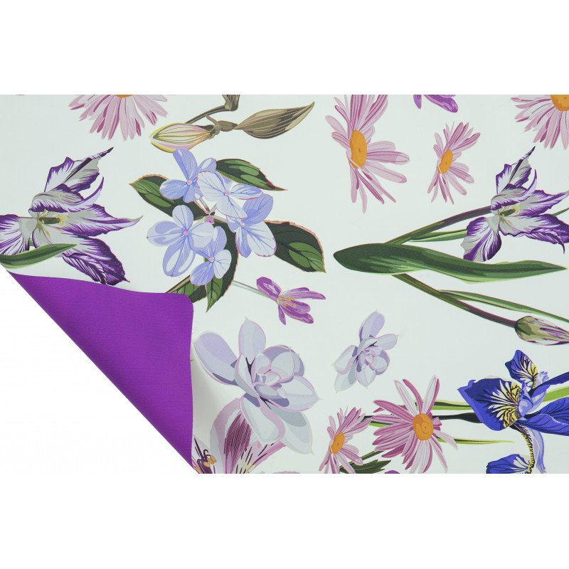 Rouleau de polypro opaque iris - Grossiste pour fleuriste et jardinerie