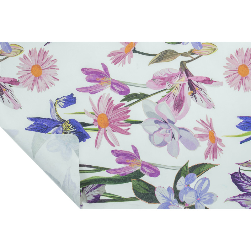 Rouleau de kraft pelliculé iris - Grossiste pour fleuriste et jardinerie