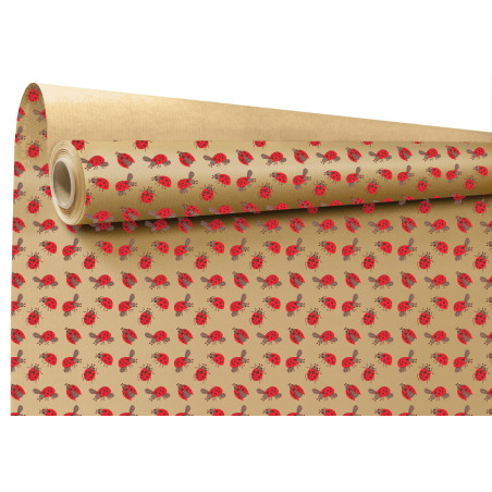 Papier cadeau en kraft Huguette - Grossiste pour professionnels