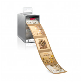 Rouleau de 500 étiquettes adhésives "Pâques" - Chocoly - grossiste emballage