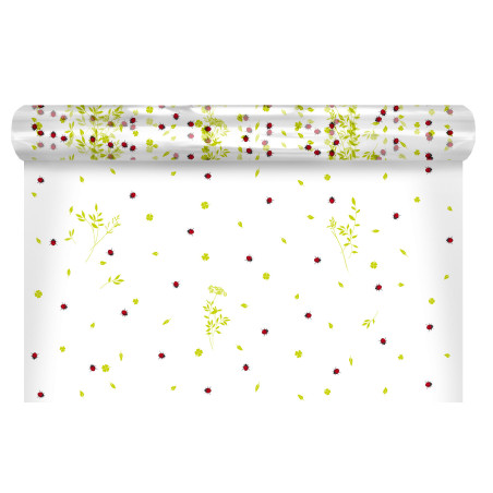Rouleau de polypro imprimé 40µ - Coccibelle - Grossiste emballage