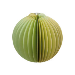 Vase rond en papier avec tube central - Folding