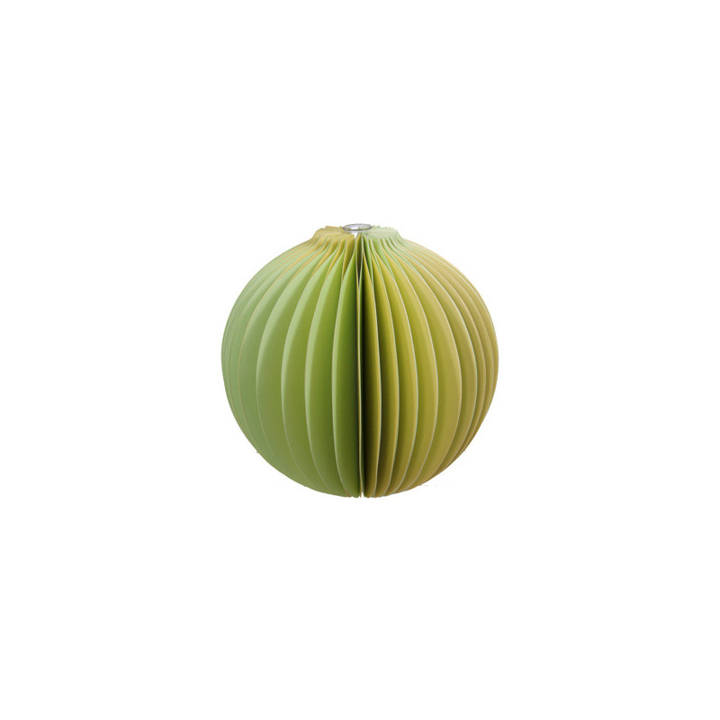 Vase rond en papier avec tube central - Folding