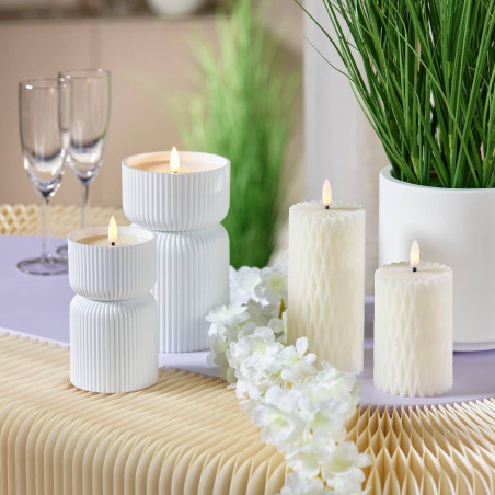 Boite de 2 bougies Led 2 tailles - Nectaros