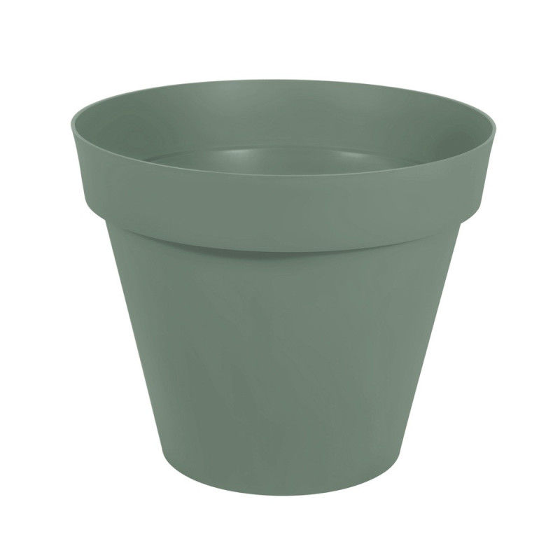 Pot vert laurier plusieurs tailles - Toscane - Fournisseur grands pots plastiques