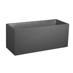 Jardinière gris anthracite 3 tailles - Graphit - Fournisseurs grands bacs plastiques