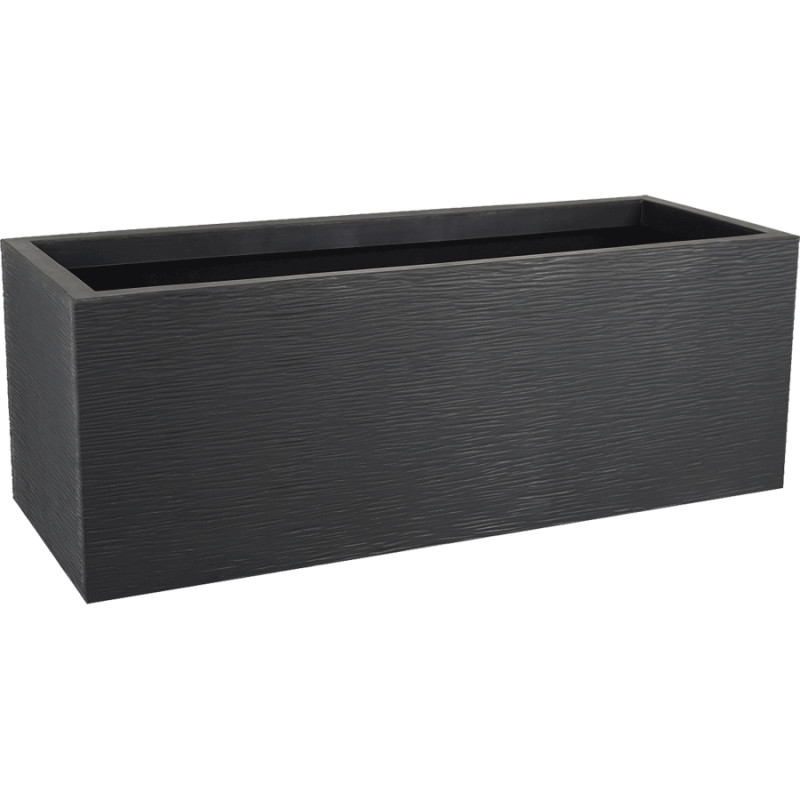 Jardinière gris anthracite 3 tailles - Graphit - Fournisseurs grands bacs plastiques