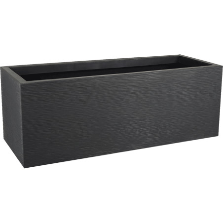 Jardinière gris anthracite 3 tailles - Graphit - Fournisseurs grands bacs plastiques