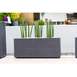 Jardinière gris anthracite 3 tailles - Graphit