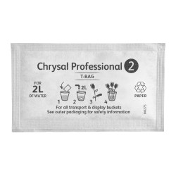 Boite de 800 Chrysal T-Bag pour seaux