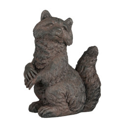 Renard en résine marron - Foxy - Fournisseur décoration automne