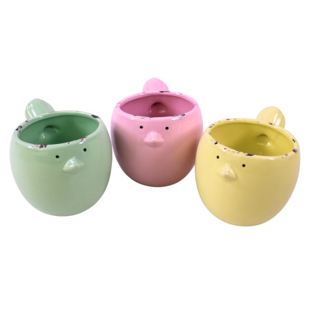 Cache-pot oiseau 2 tailles - Tutti