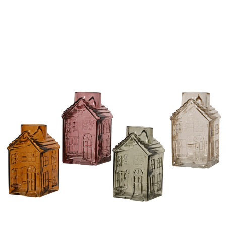 Vase en verre déco maison - Logis - Grossiste en verrerie